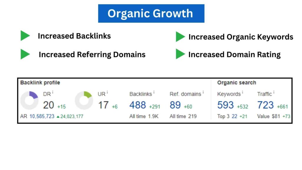 Local SEO Case Study Organic Growth