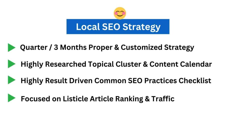 Local SEO Strategy